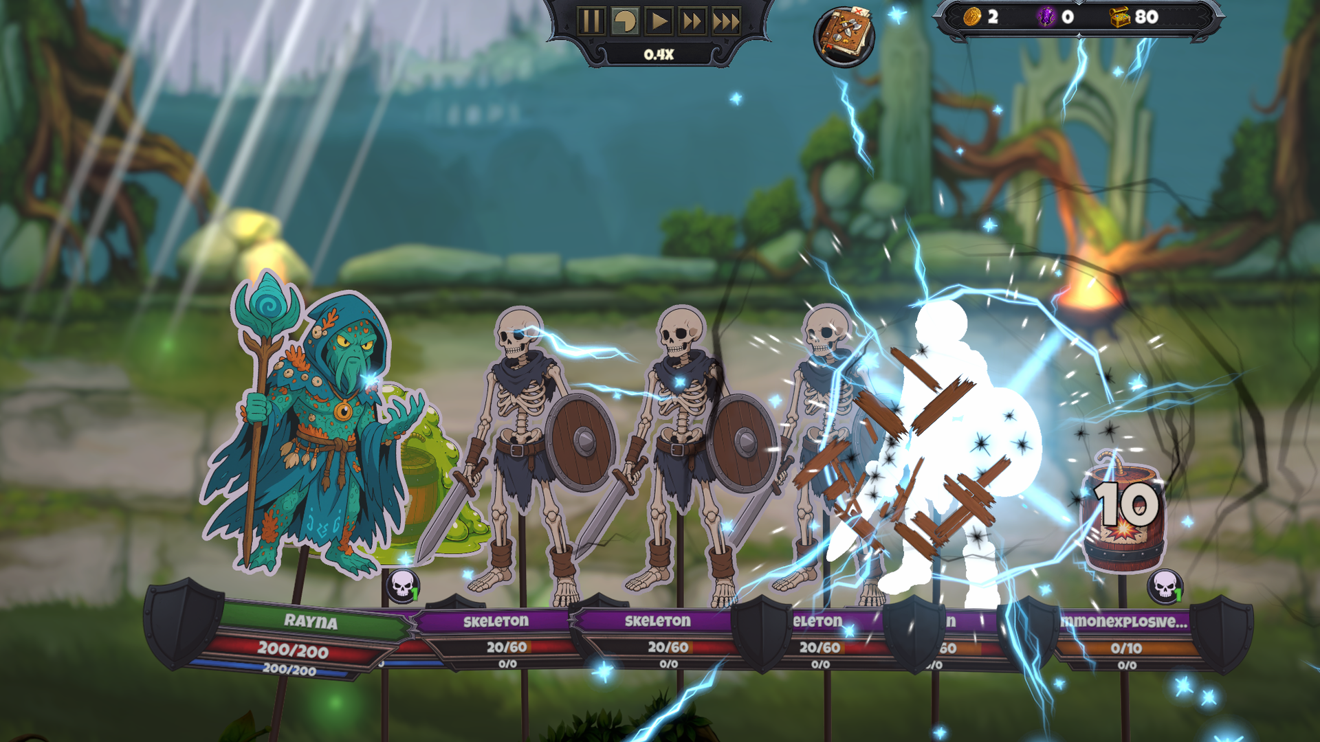 Cardboard Gladiators-19pcs