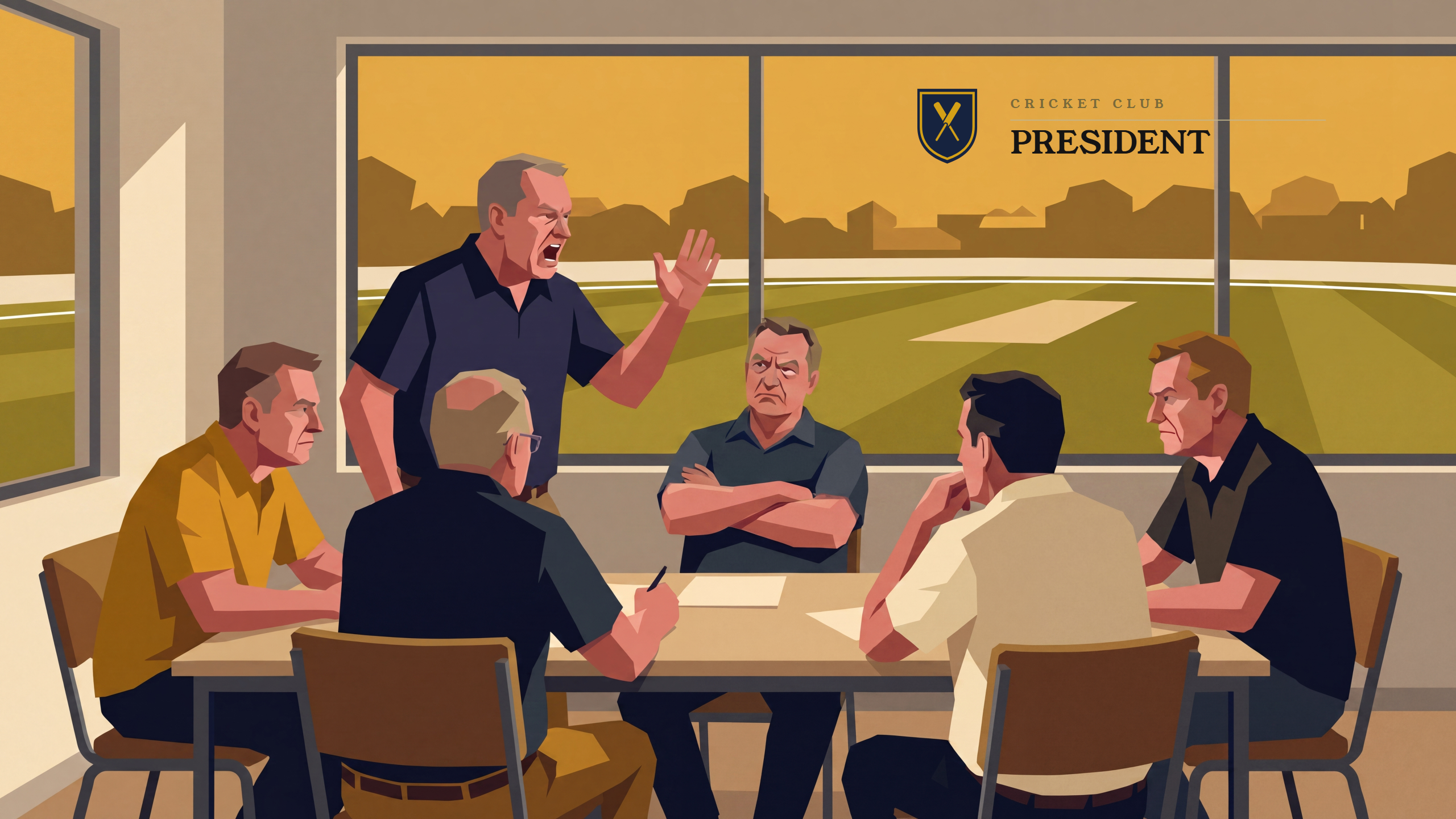 Cricket Club President