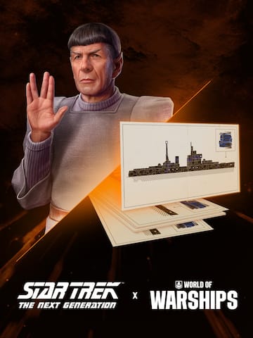 Star Trek x World of Warships: Commander Spock