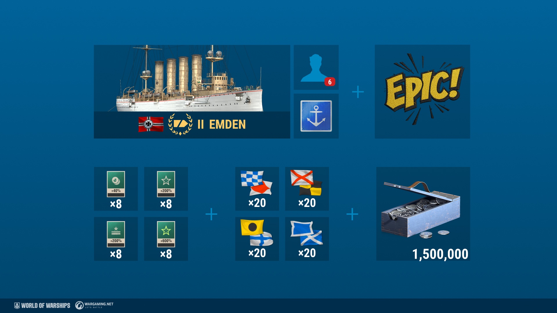 World of Warships — Emden Mega Resource Pack - featuredMedia