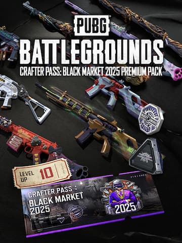 CRAFTER PASS: BLACK MARKET 2025 ADVANCED PACK