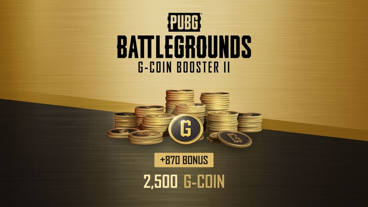 G-Coin Booster II (2,500+870 Bonus)