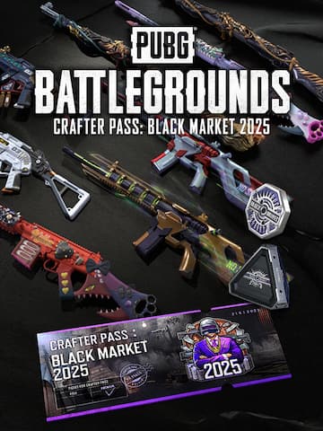 CRAFTER PASS: BLACK MARKET 2025 BASIC PACK