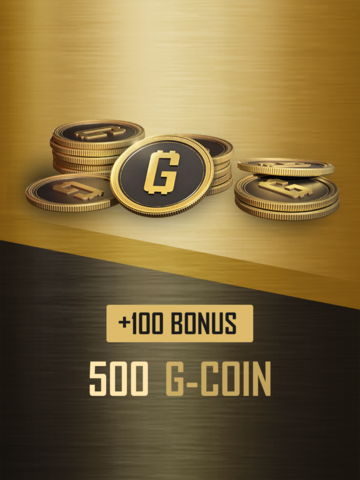 G-Coin Booster I (500+100 Bonus)