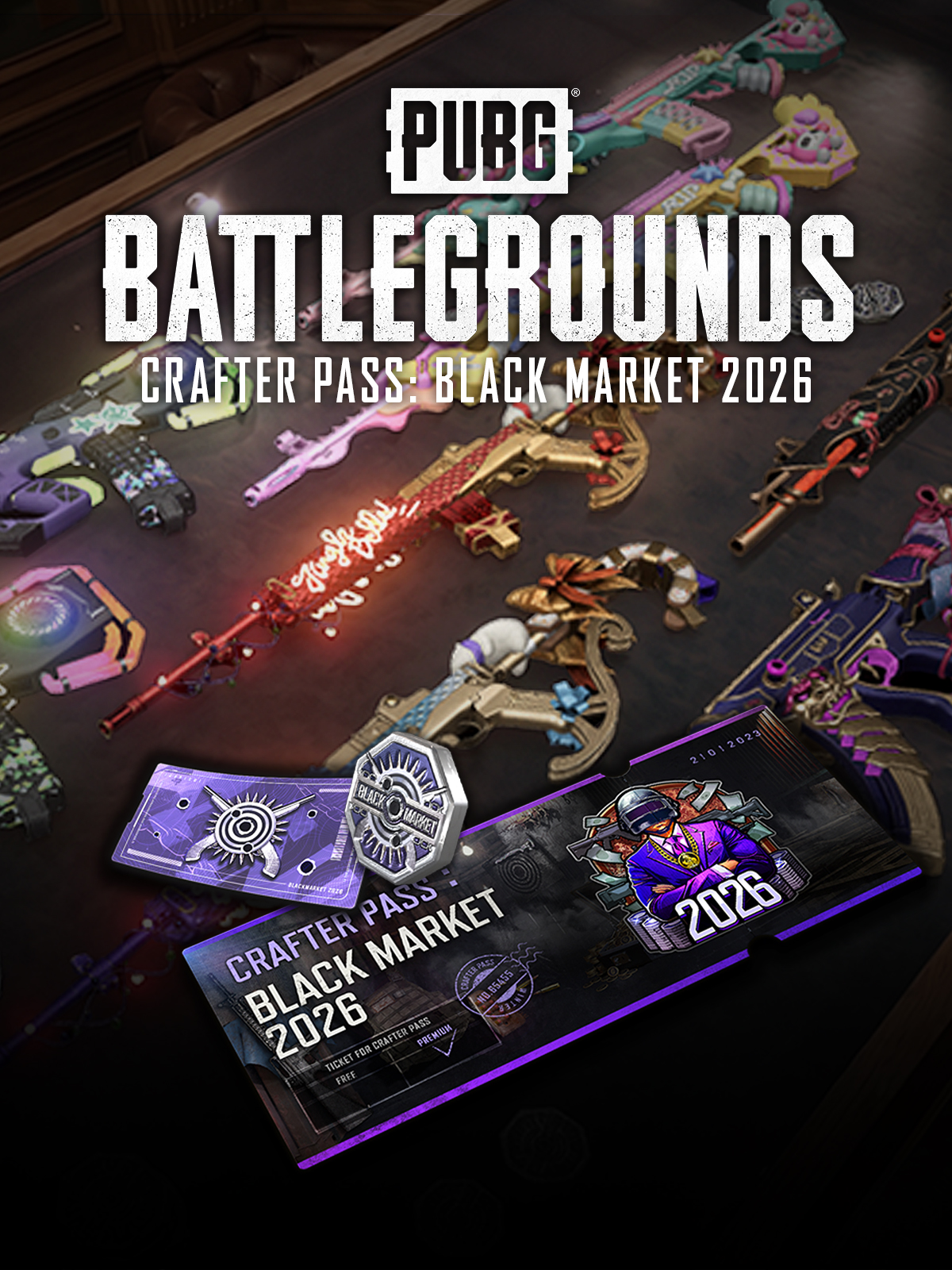 CRAFTER PASS: BLACK MARKET 2026 BASIC PACK
