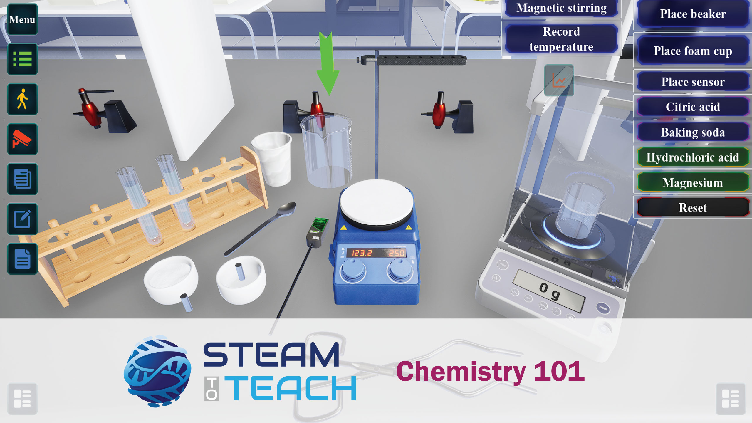 Steam To Teach Chemistry 101