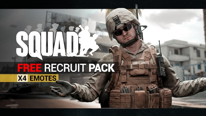 Free Recruit Pack (Emotes & Gestures)