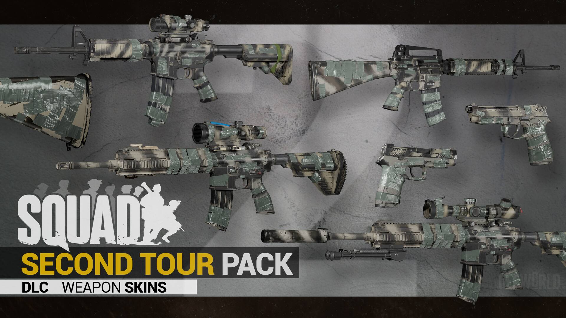 Second Tour Pack (Weapon Skins)