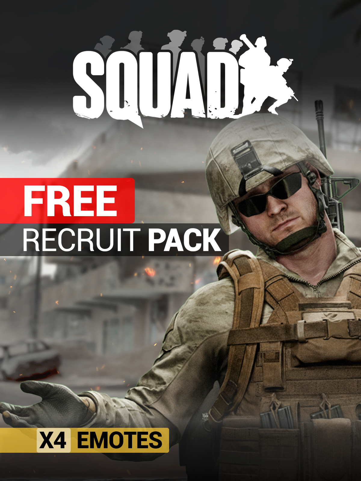 Free Recruit Pack (Emotes & Gestures) - OfferImageTall