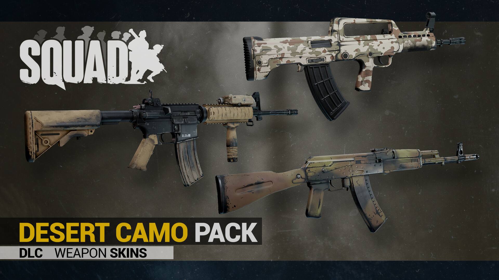 Desert Camo Pack (Weapon Skins)