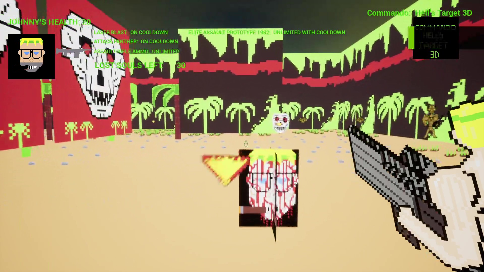 Commando: Hell's Target 3D-1brng