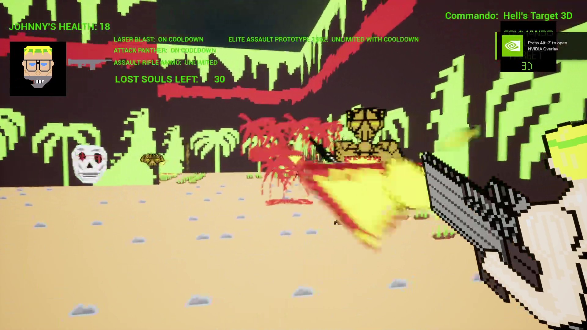 Commando: Hell's Target 3D-1eevw