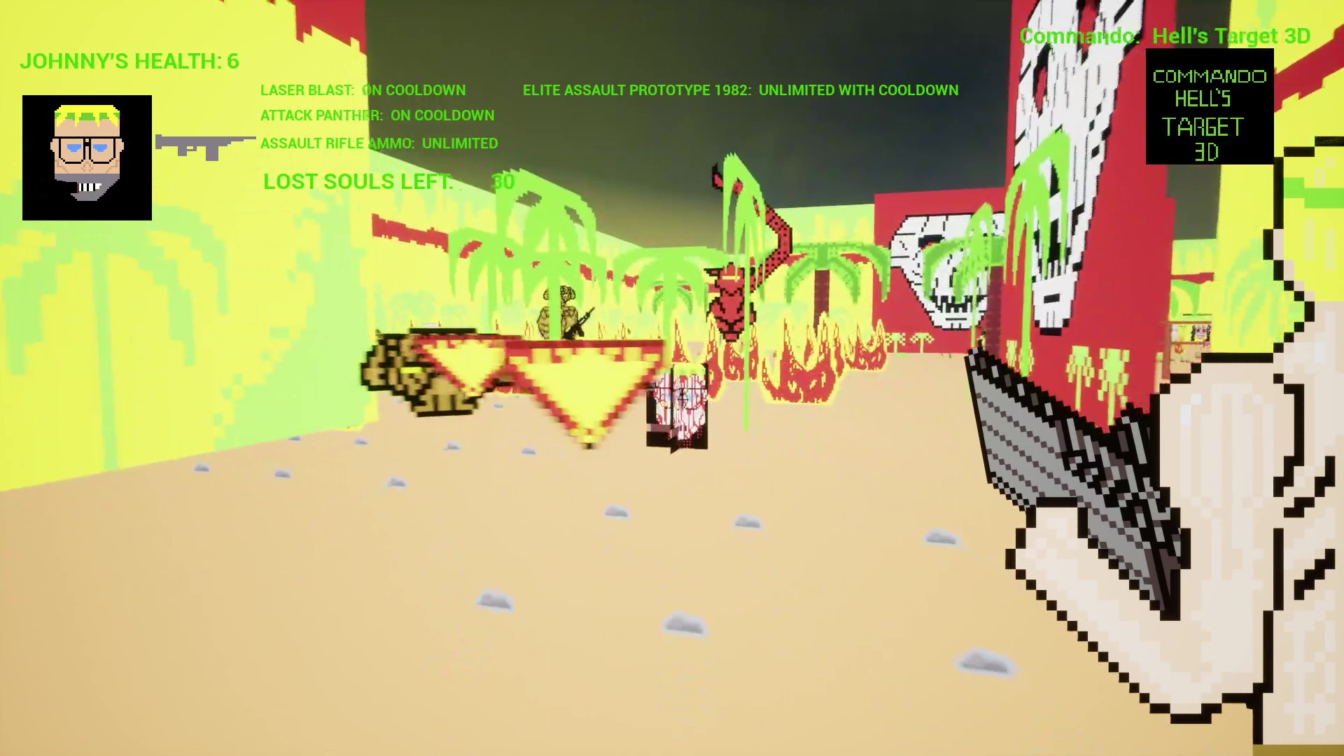 Commando: Hell's Target 3D-1vni9