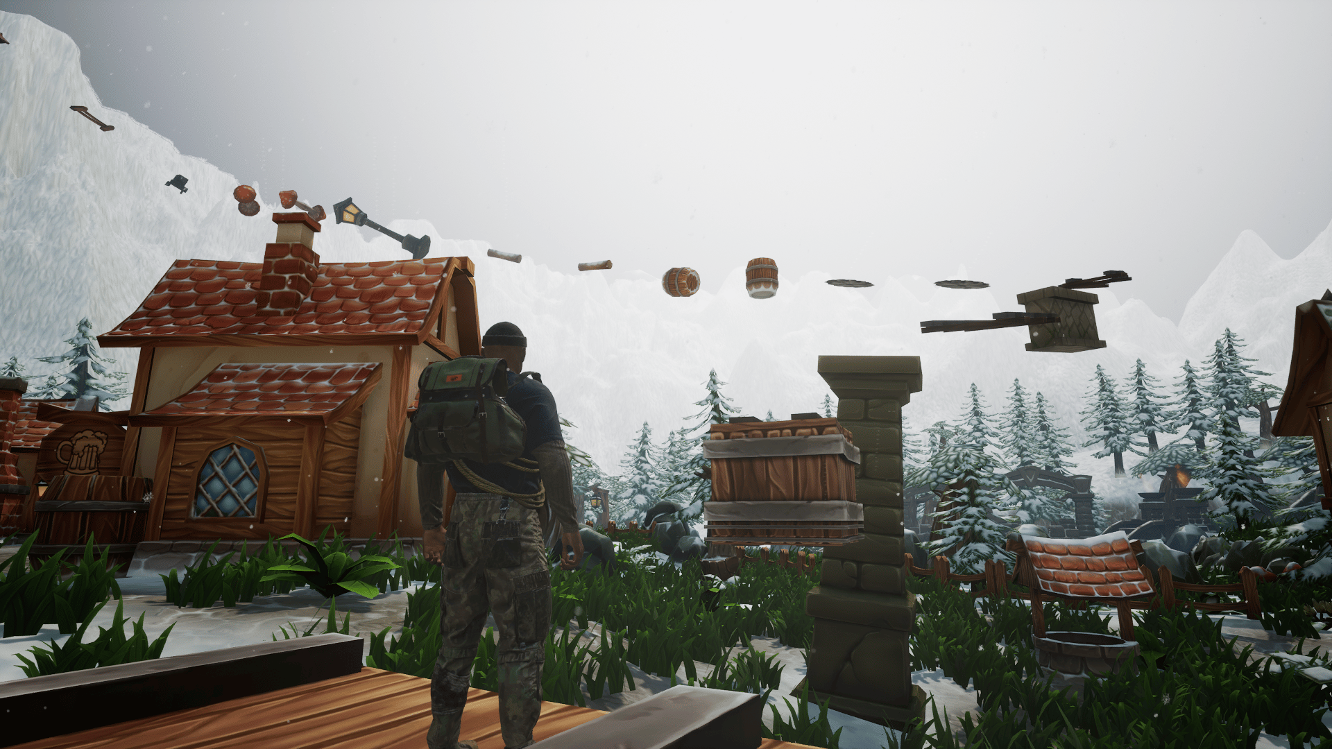 Winter's Edge Village: The Parkour Game-13czm