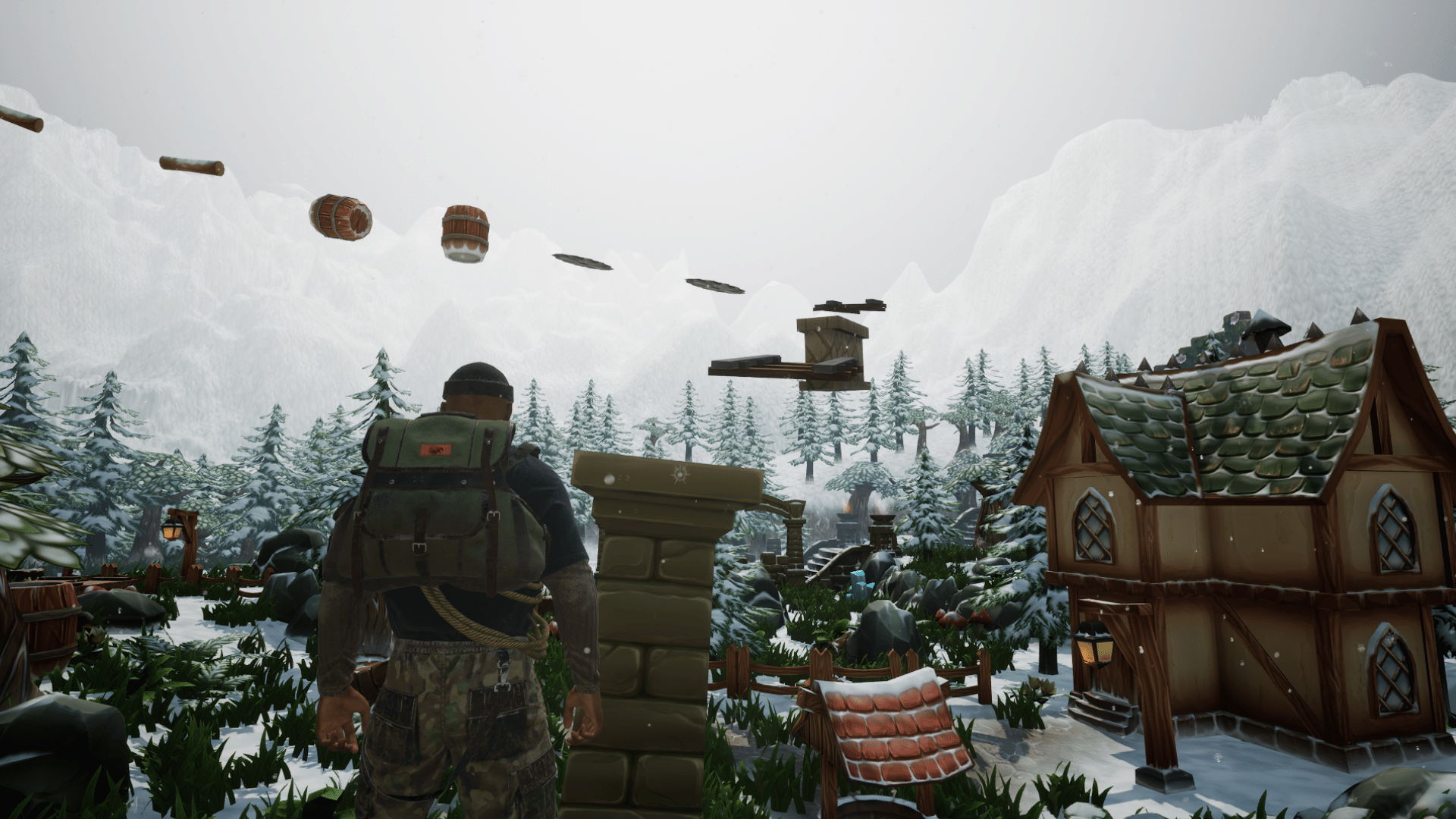 Winter's Edge Village: The Parkour Game-17ctt