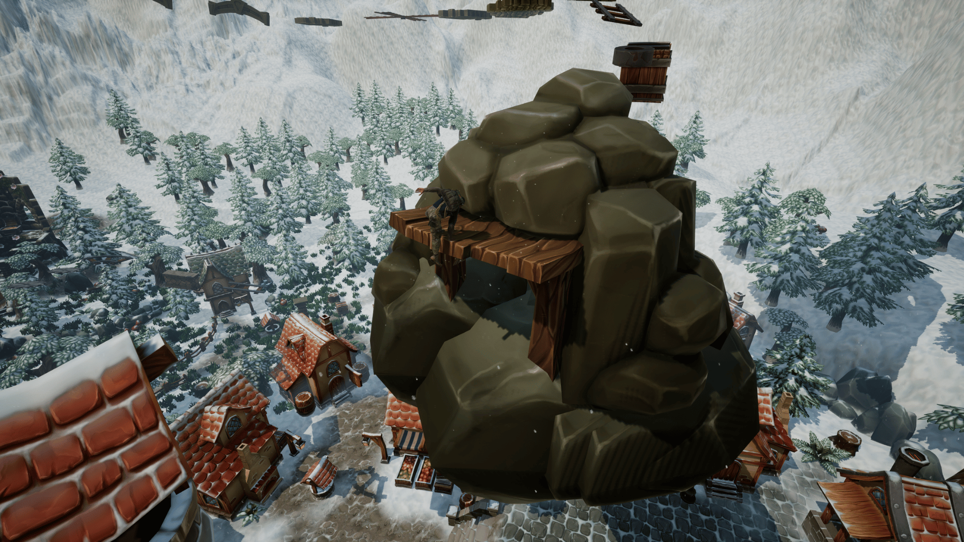 Winter's Edge Village: The Parkour Game-1dffy