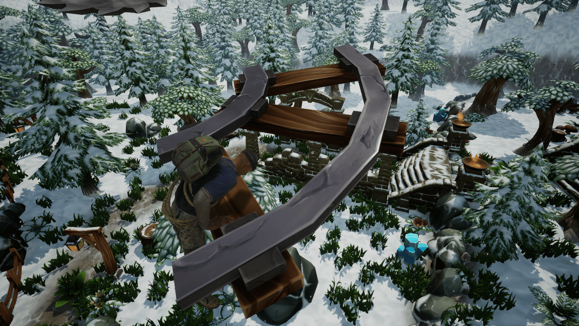 Winter's Edge Village: The Parkour Game-1fkfo