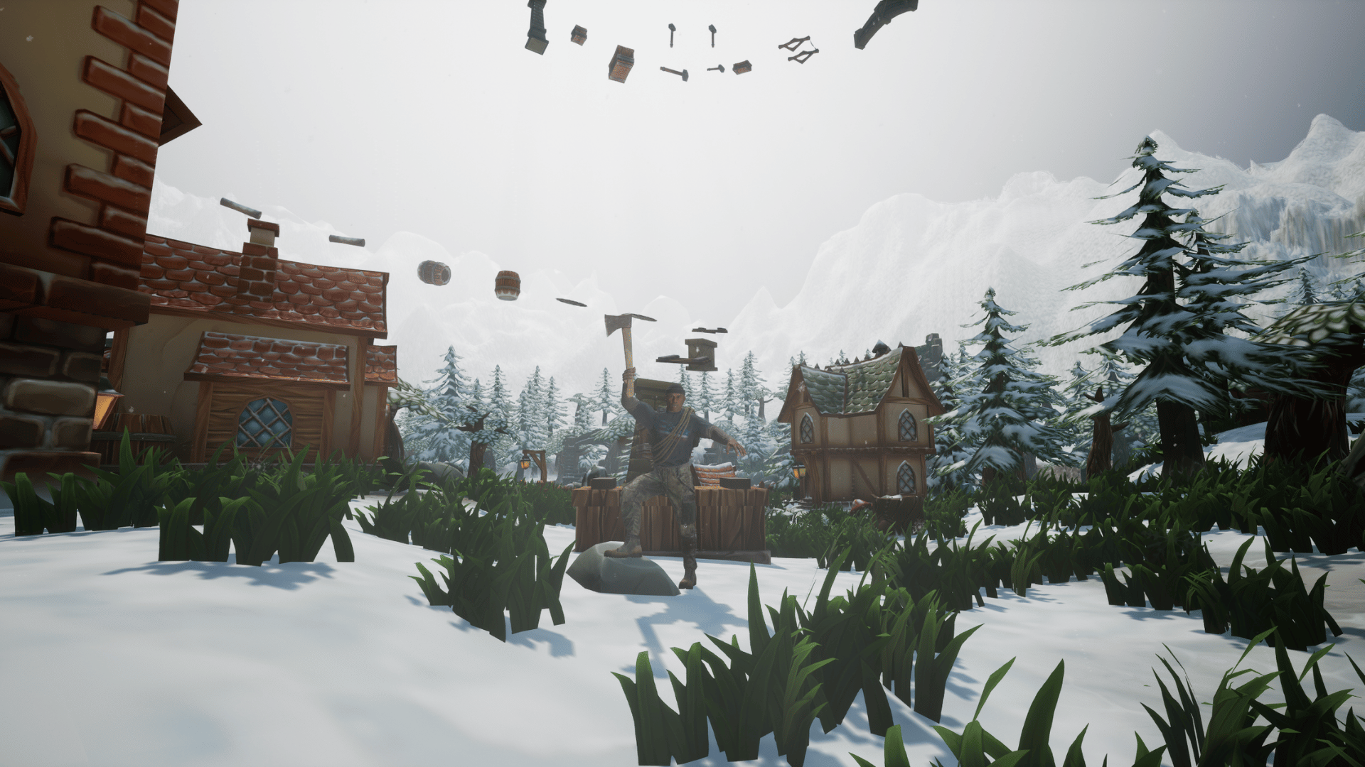 Winter's Edge Village: The Parkour Game-jh35x