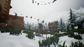 Winter's Edge Village: The Parkour Game screenshot 1
