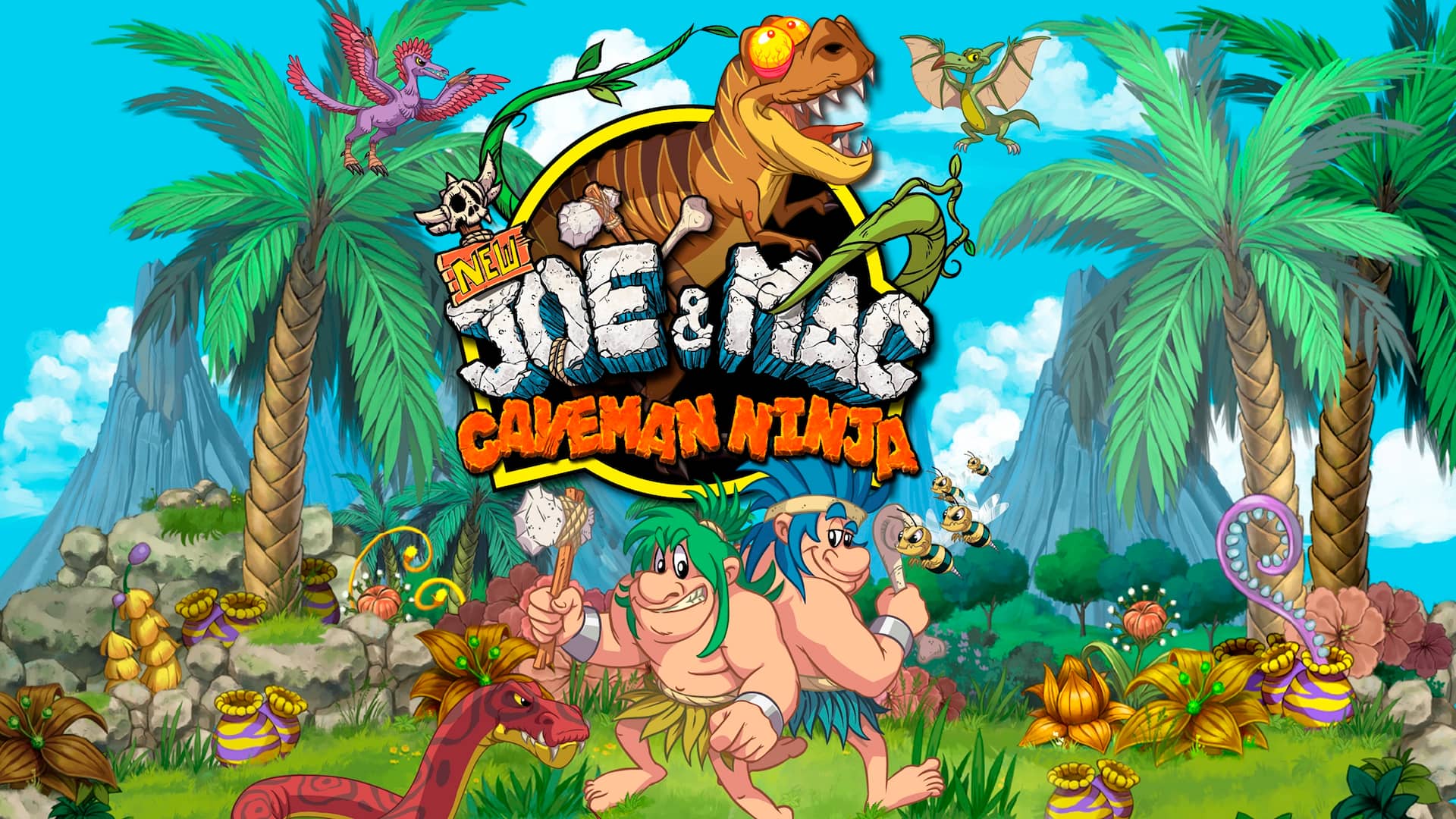 NEW Joe and Mac Caveman Ninja