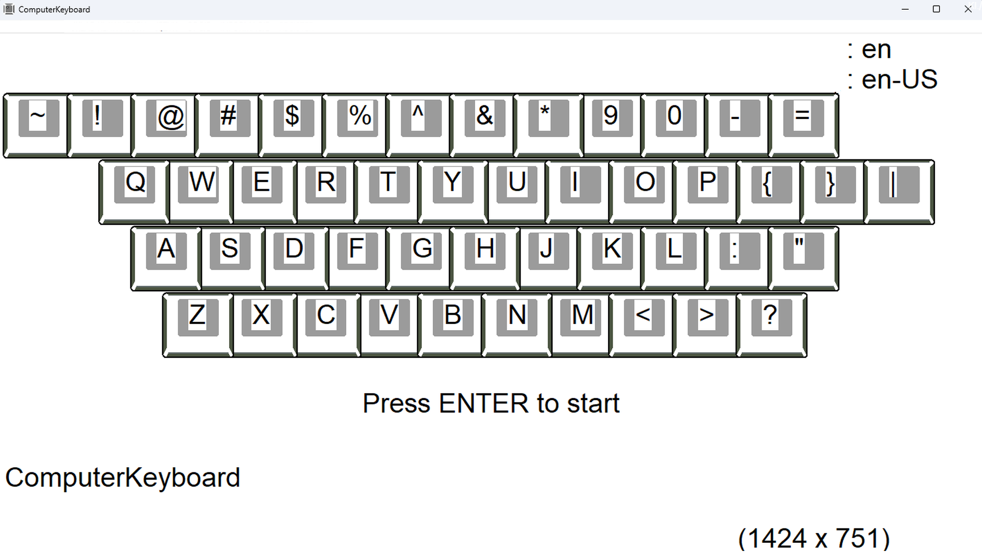 ComputerKeyboard screenshot 1