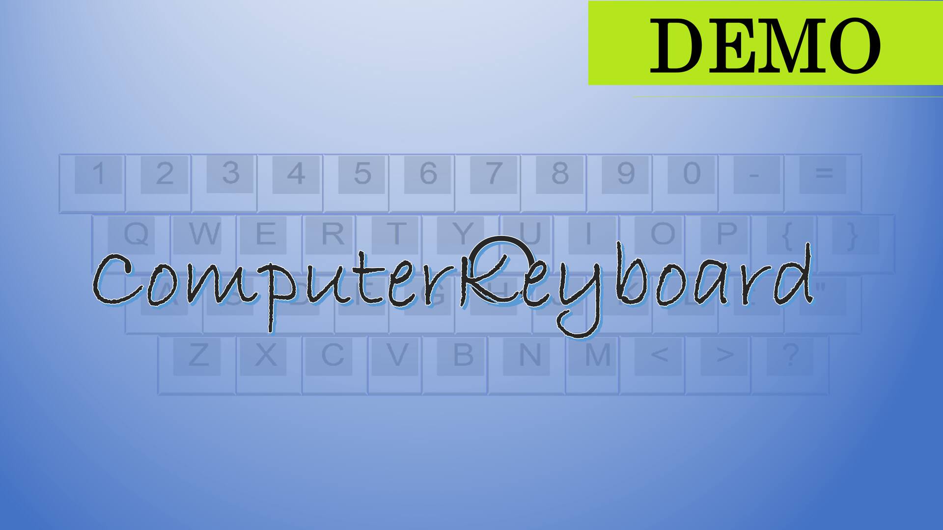 ComputerKeyboardDemo