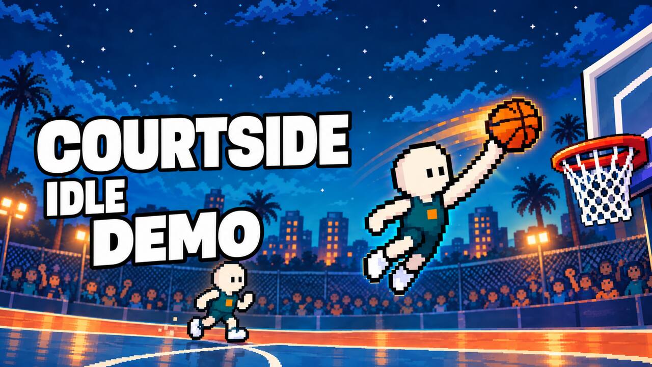 Courtside Idle Demo PC gameplay screenshot 1 of 1