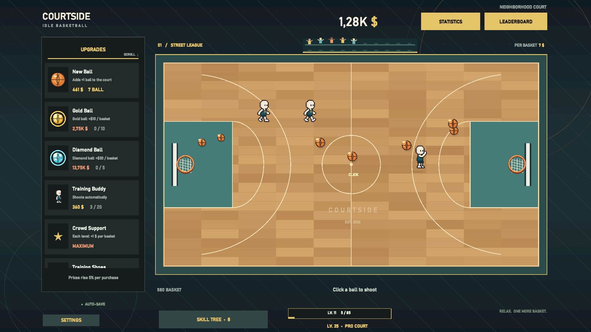 Courtside Idle-43gxc