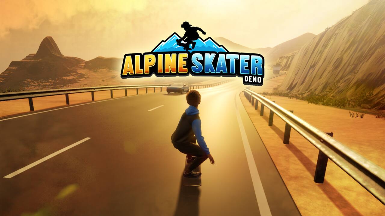 Alpine Skater Demo PC gameplay screenshot 1 of 1