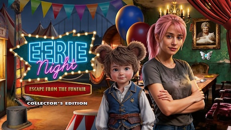 Купить дешево Eerie Night. Escape From The Funfair. Collectors Edition Купить ключ дешево Eerie Night. Escape From The Funfair. Collectors Edition