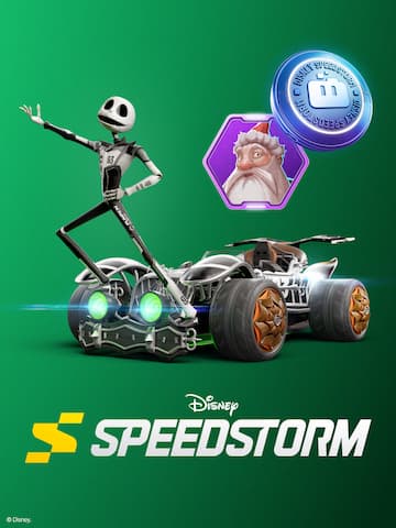 Monochromatic Pack -- Racer Jack Skellington