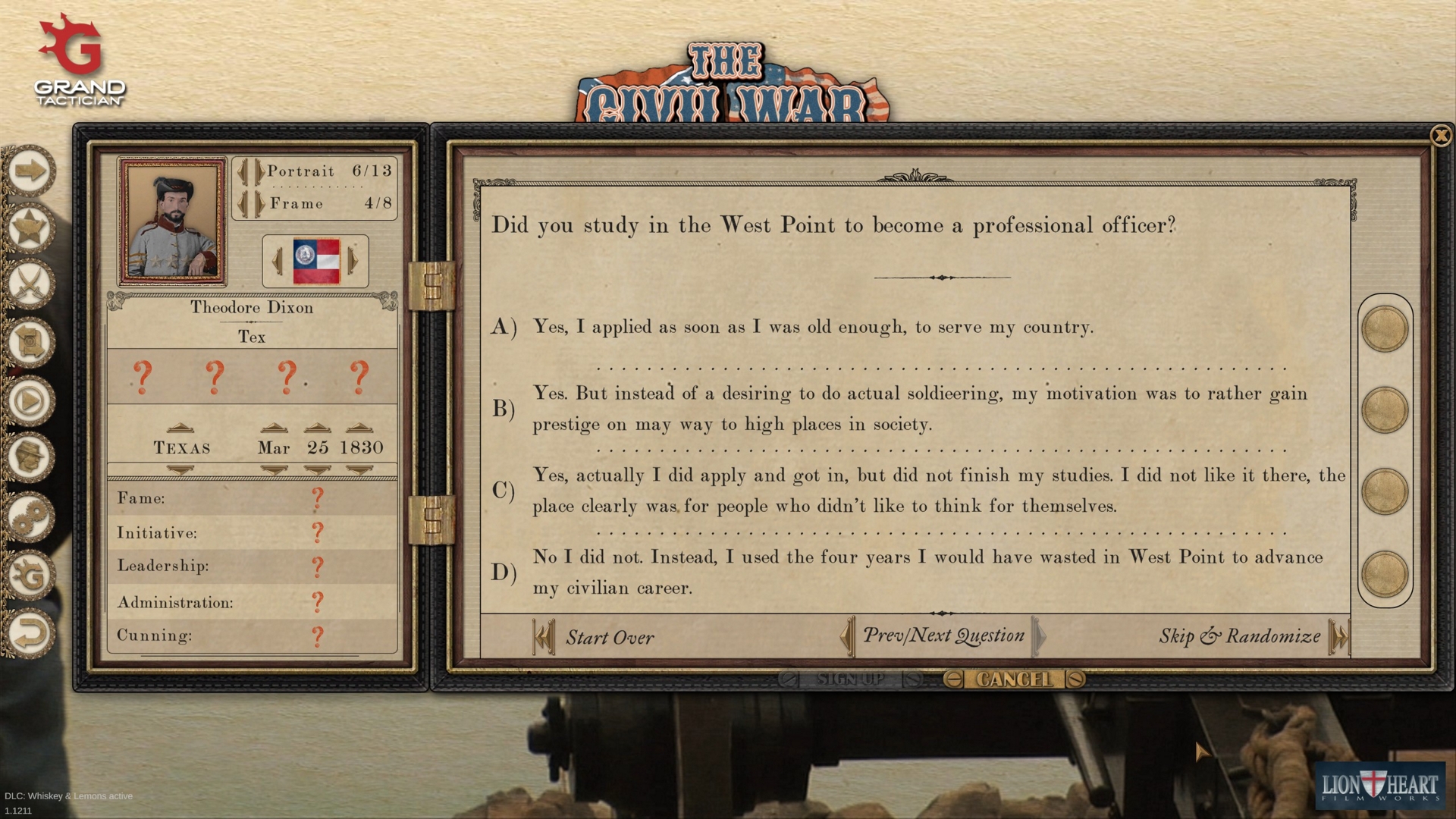 Grand Tactician: The Civil War - Whiskey & Lemons - featuredMedia