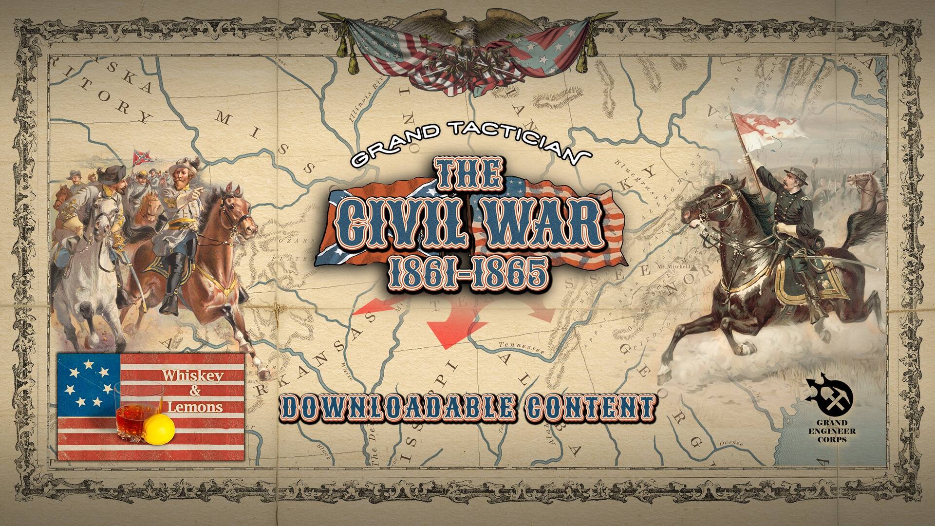 Grand Tactician: The Civil War - Whiskey & Lemons