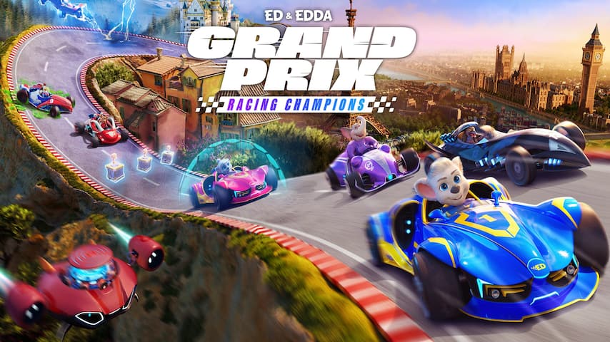 ed & edda: grand prix – racing champions vertical card thumbnail