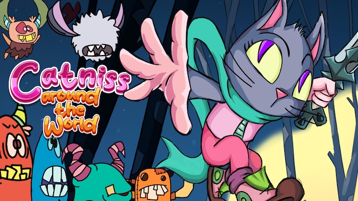 Catniss around the world