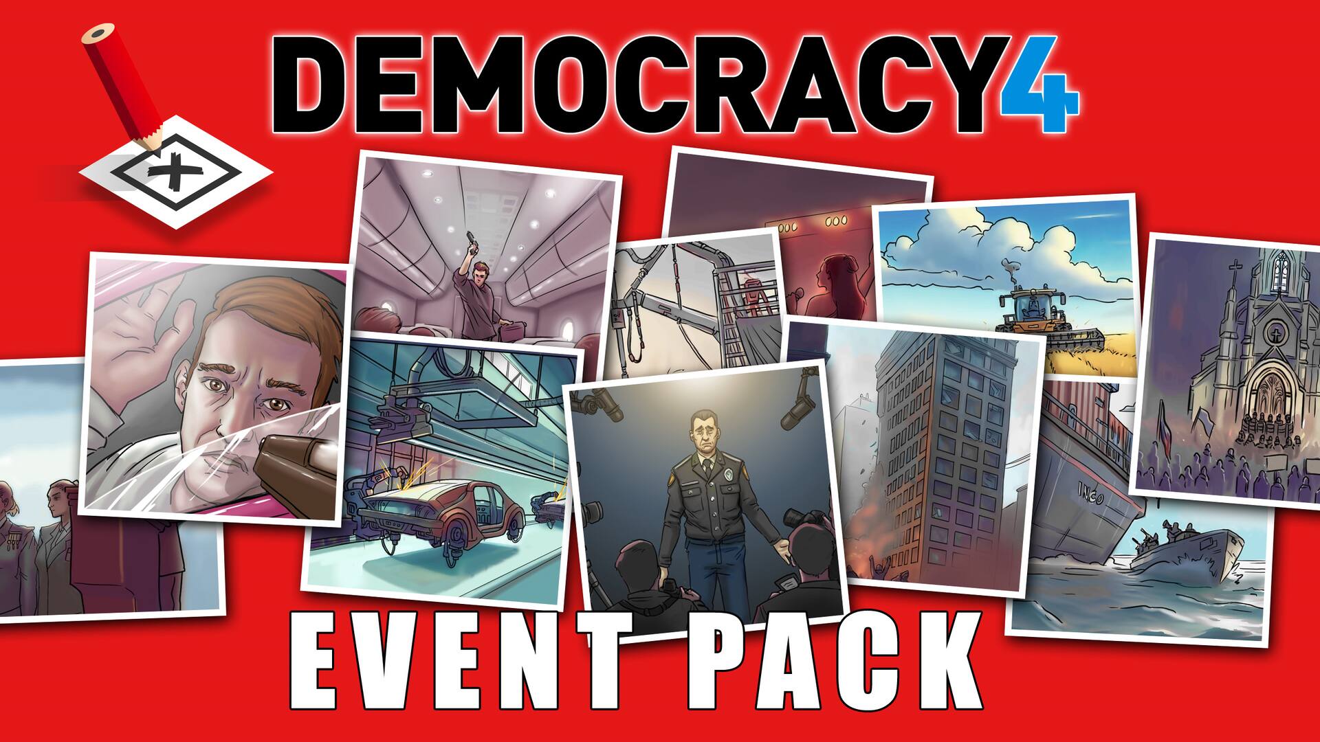 Democracy 4 Event Pack