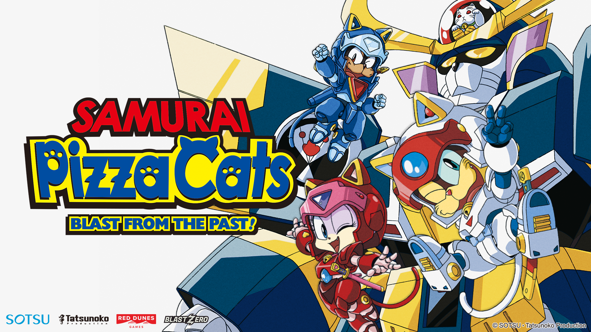 Samurai Pizza Cats: Blast from the Past!は近日登場 - Epic Games Store