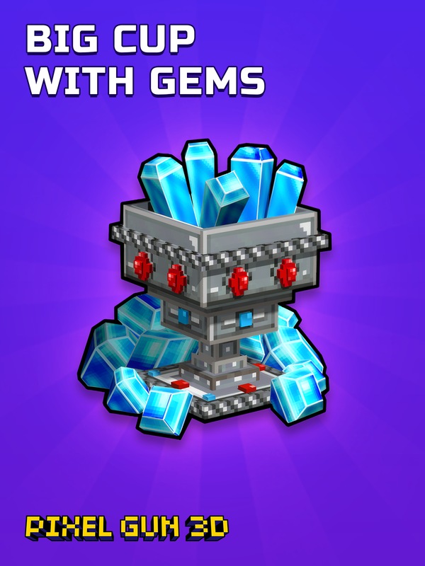 Big cup with Gems