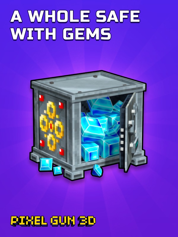 A whole safe with Gems