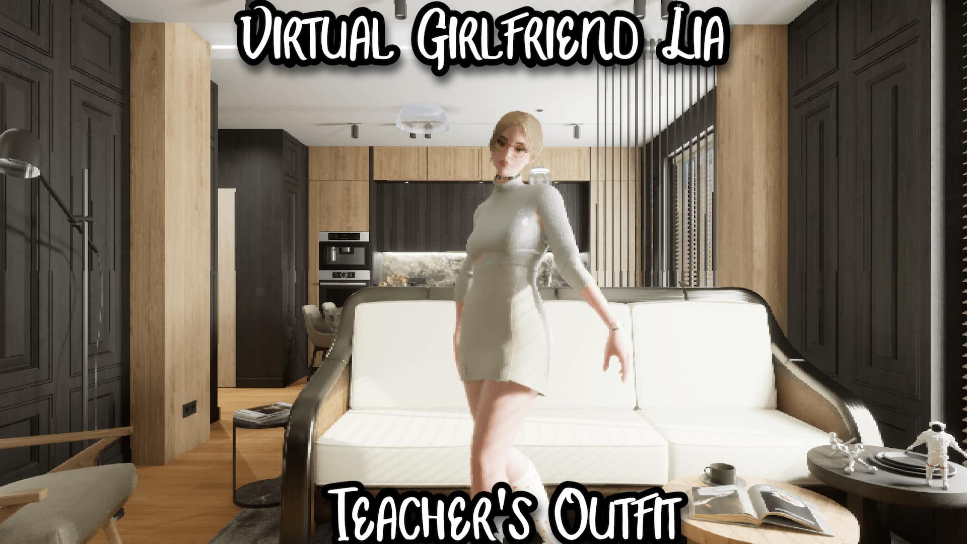 Virtual Girlfriend Lia - Teacher's Outfit