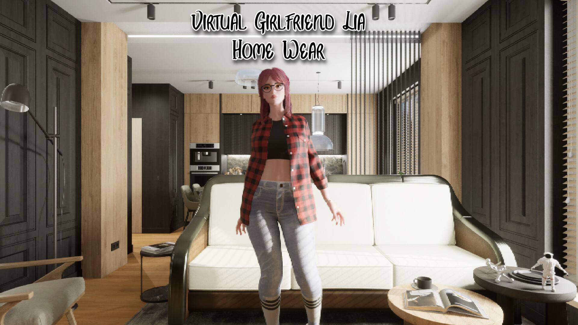 Virtual Girlfriend Lia - Home Wear