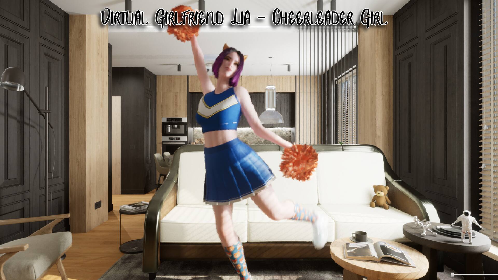 Virtual Girlfriend Lia - Cheerleader Girl