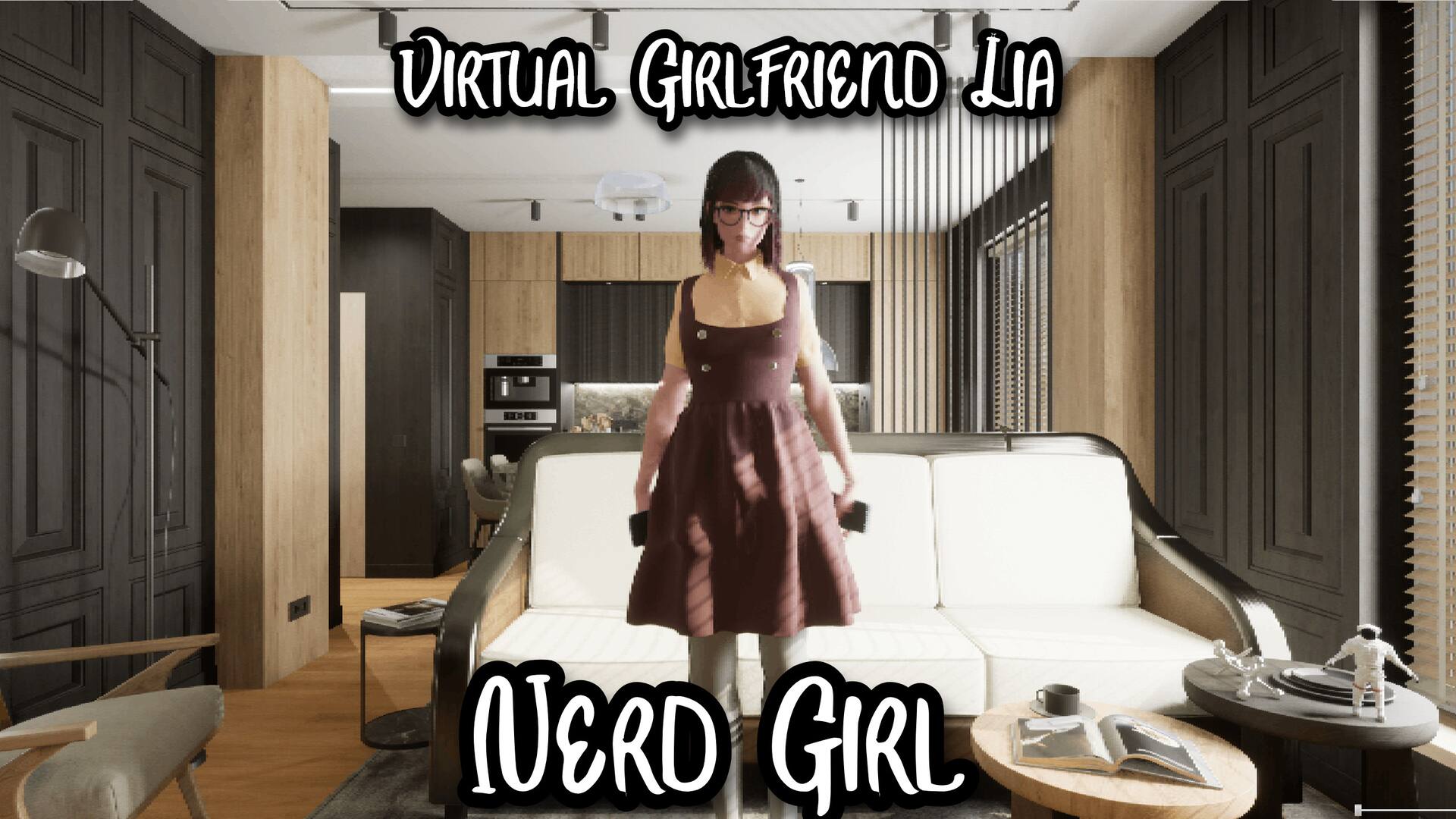 Virtual Girlfriend Lia - Nerd Girl