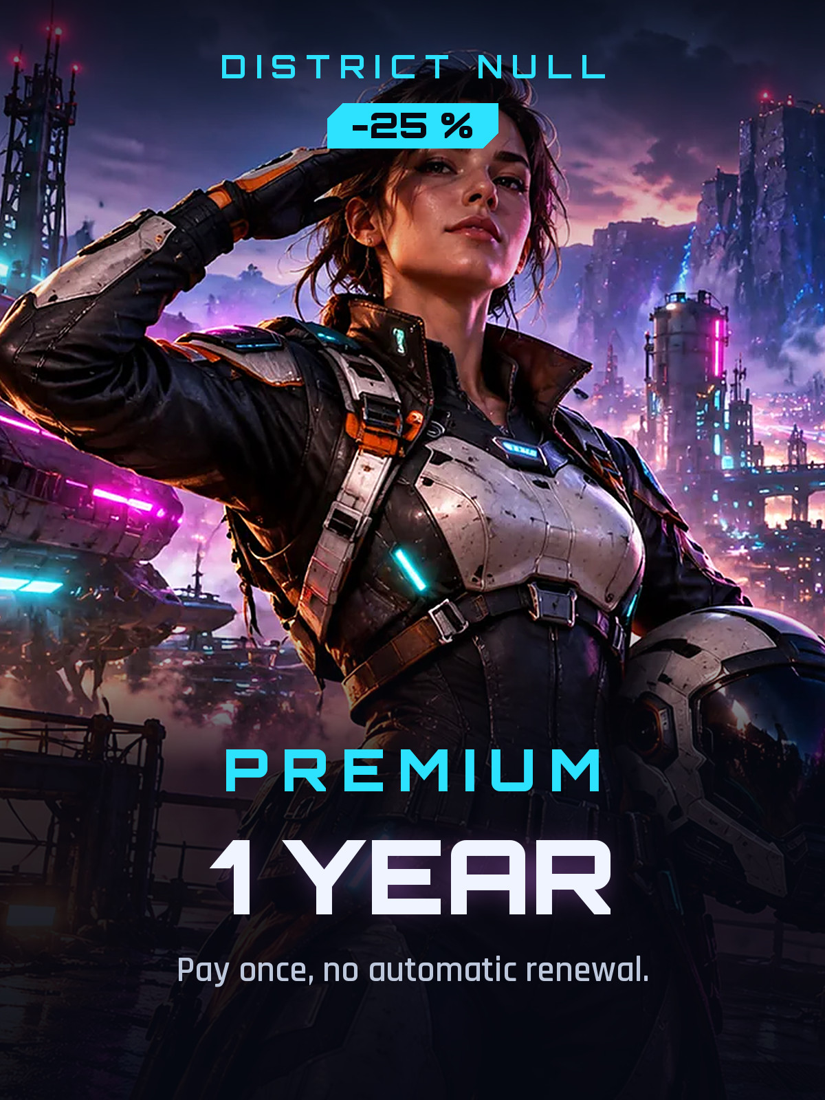 District Null: 1 Year Premium - OfferImageTall