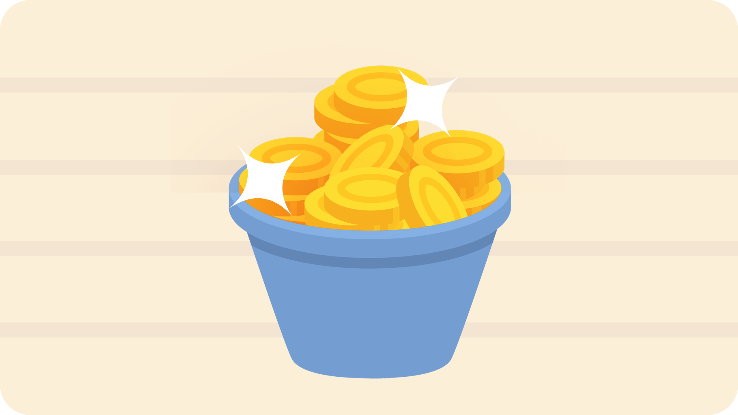 Bucket of Coins - OfferImageWide