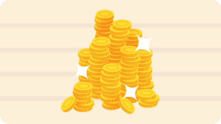 Pile of Coins