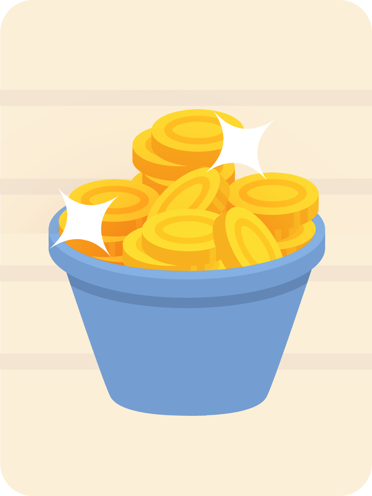 Bucket of Coins - OfferImageTall