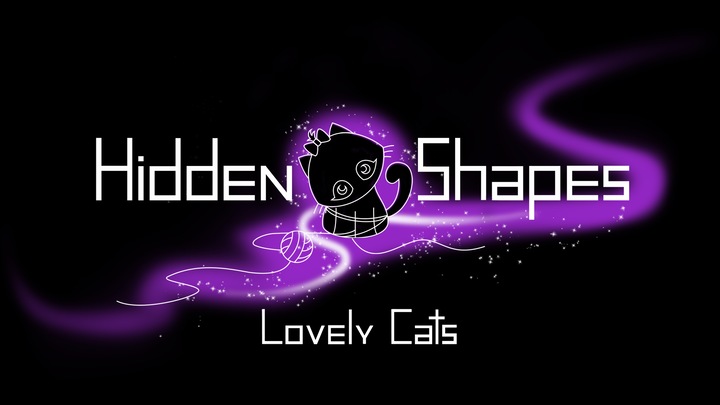 Hidden Shapes Lovely Cats