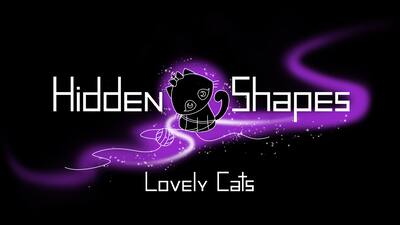 Hidden Shapes Lovely Cats