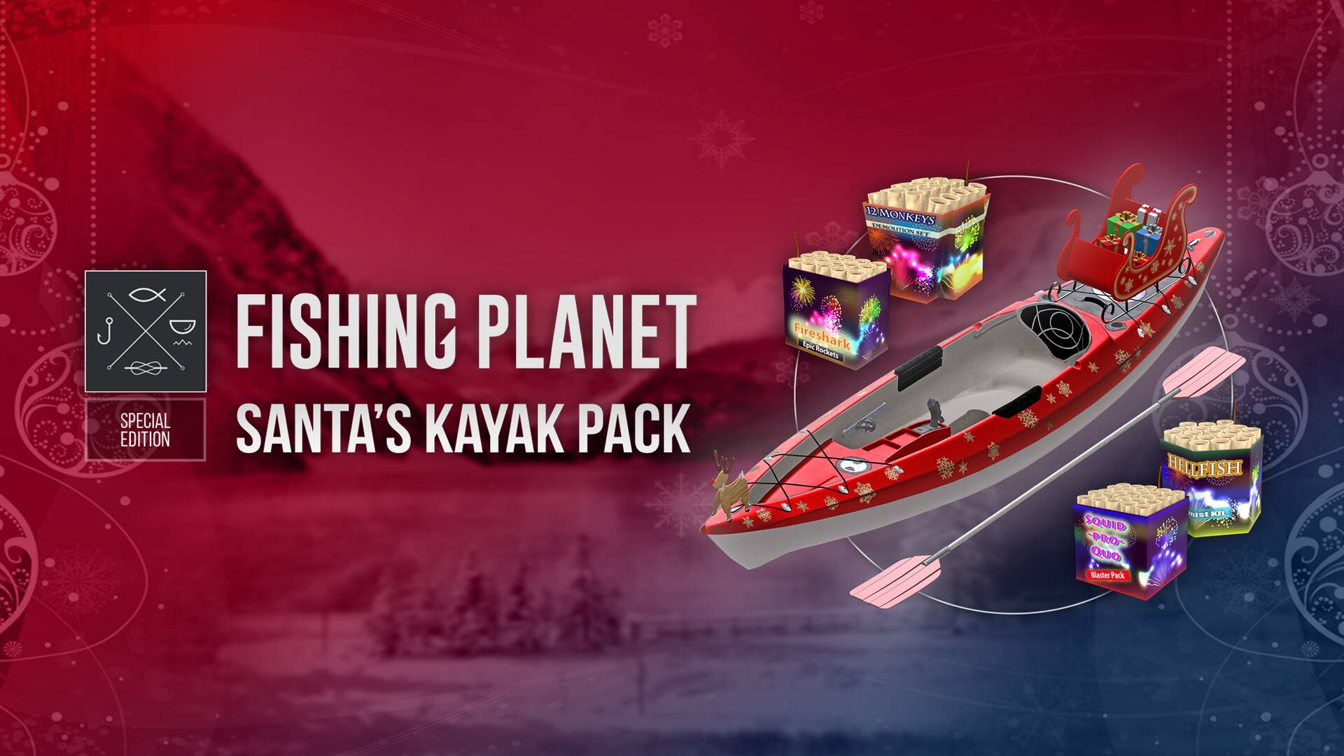 Fishing Planet: Santa's Kayak Pack